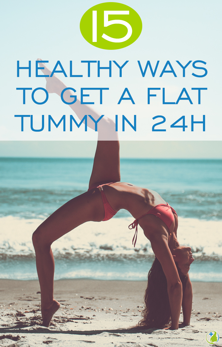 Want a sleek, sexy toned tummy? Too busy to hit the gym? Check out these 15 secret tricks you can do each day and flatten your stomach in under 24 hours!